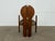 Sculptural Pine Lounge Chair by Szedleczky, Hungary, 1970s For Sale - Image 4 of 12