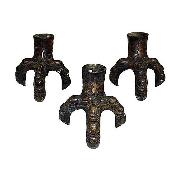 Brass Claw Feet Set of 3 Chairish