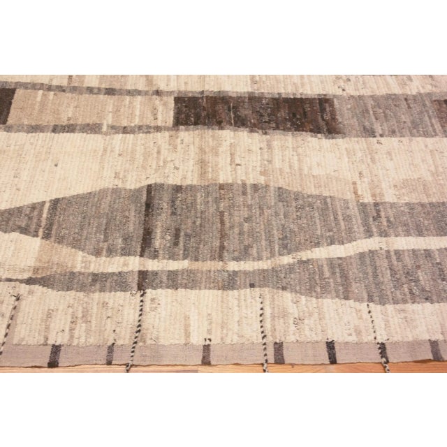 Nazmiyal Collection Large Tribal Modern Area Rug For Sale In New York - Image 6 of 9
