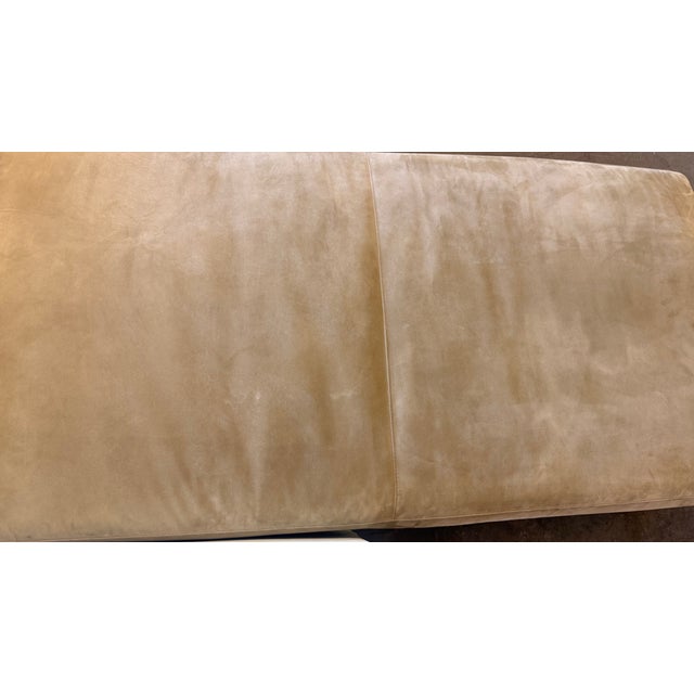 Roche Bobois Monumental White Leather & Suede U-Shaped Sectional Sofa For Sale - Image 13 of 17