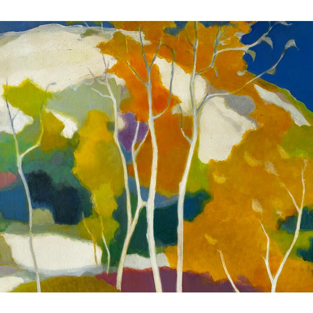 ‘White Hill in Autumn’ is an excellent example of Tadashi Asoma’s work from the mid-1970s. The bright and bold colors and...
