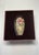 Cream Jay Strongwater Audra Orchid Mini Jeweled Art Glass Vase With Box For Sale - Image 8 of 14