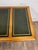 Vintage Sligh Lowry Furniture Green Leather Top Executive Desk For Sale - Image 9 of 18