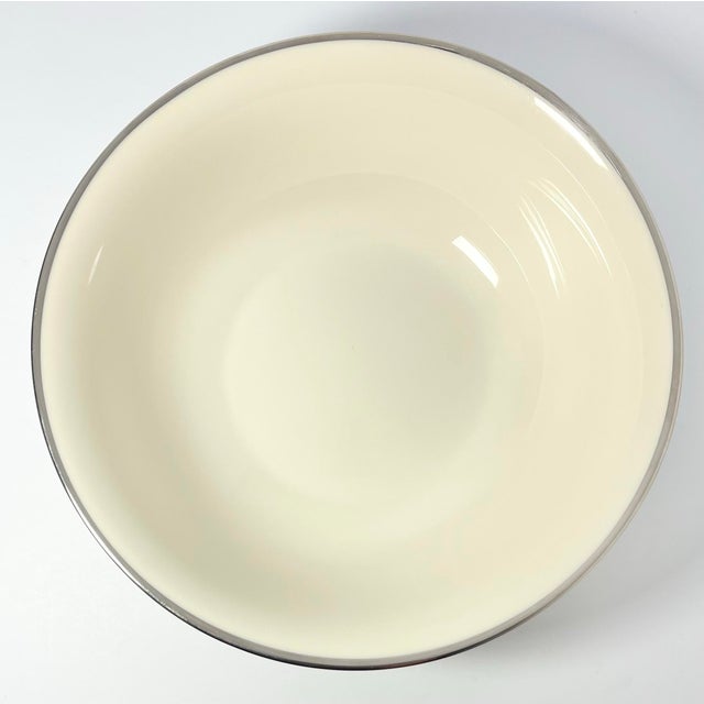 Lenox “Montclair” Round Bone China Serving Bowl 9 1/2” Excellent condition. No chips, cracks, or fleabites. Length 9 1/2”...