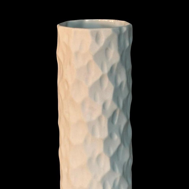 Ceramic Large Dimpled Pottery Vase from Thomas Design, West Germany For Sale - Image 7 of 8