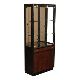 Henredon Scene Three Display Curio Cabinet For Sale