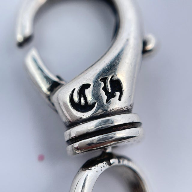 Chrome Hearts S925 Extra Fancy Link Bracelet 2010 For Sale In New York - Image 6 of 8