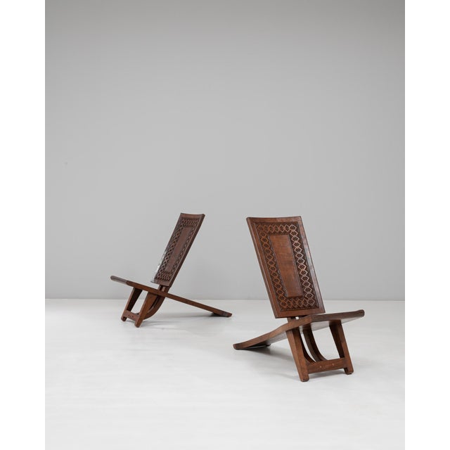 20th Century African Wooden Carved Chairs from Congo - A Pair For Sale - Image 18 of 18