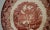 Dark Pink 1950s Mason's Vista Round Gallery Tray and Small Pitcher - 2 Pieces For Sale - Image 8 of 10