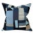 Geometric Collage Pillow 21” X 21” For Sale