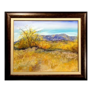 Dave Iles Untitled Original Oil Painting on Canvas Colorado Landscape Autumn