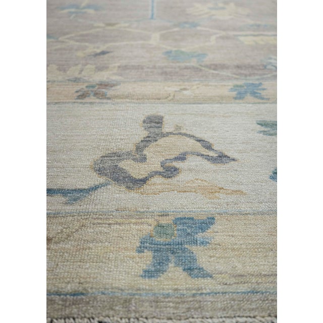 Turkish Turkish Oushak Antique Look Rug 12' x 15'4" #21304 For Sale - Image 3 of 8