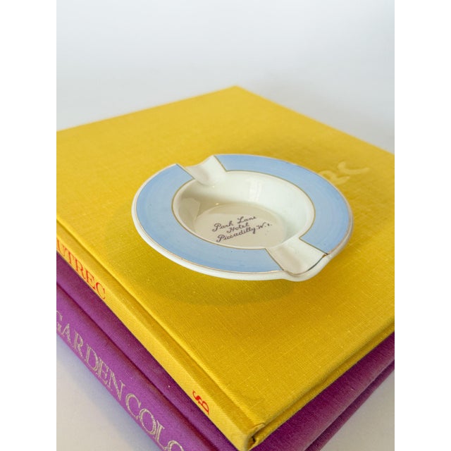 Art Deco Mid Century Park Lane Hotel Piccadilly w.1. Ashtray Trinket Dish, London For Sale - Image 3 of 10