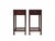 Asian Pair of Asian Elm Accent Tables For Sale - Image 3 of 6
