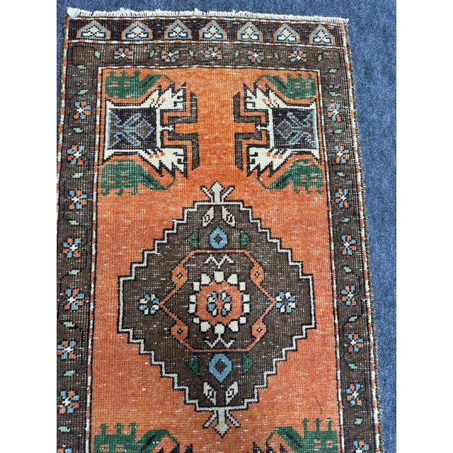Early 21st Century Turkish Yastik Rug 1'7" x 3'4" For Sale - Image 5 of 5