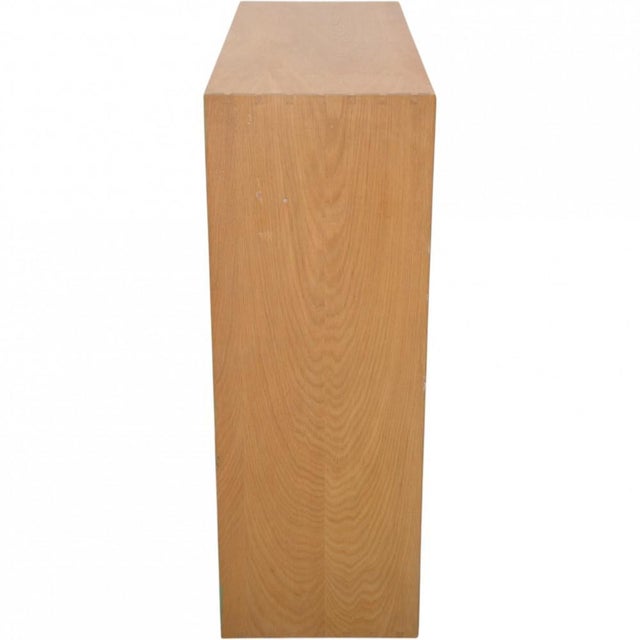 Mogens Koch bookcase made of oak. The bookcase is from the 1980s and appears with some marks and scratches. •Designer:...
