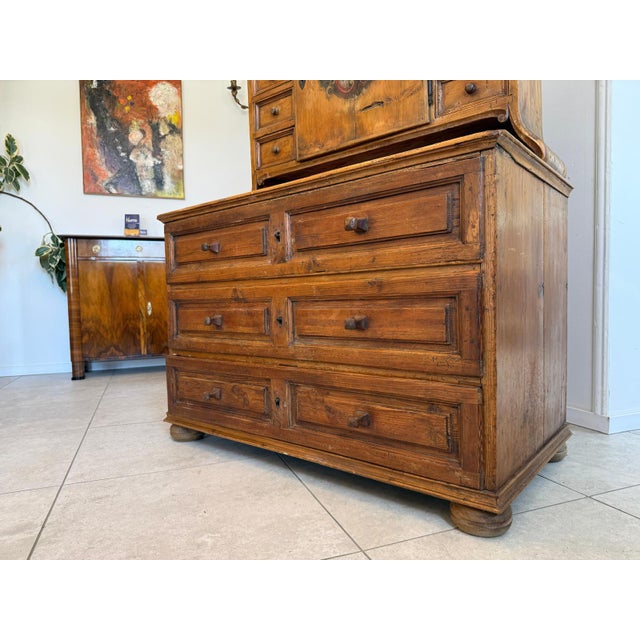 Rustic Bookcase in Natural Wood For Sale - Image 10 of 18