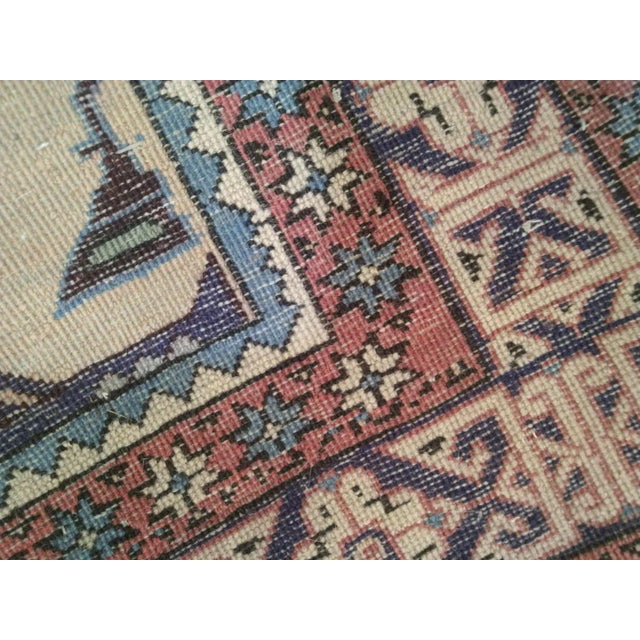 Tribal 1960s Vintage Persian Tribal Rug 4'8" X 6'9" For Sale - Image 3 of 5