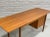 Mid Century Modern Teak Double Sided Desk | Expandable Danish Drop Leaf Desk, 1960's For Sale - Image 16 of 16