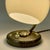 Art Deco Bronzed Brass and Opaline Glass Table Lamp, Germany, 1930s For Sale - Image 3 of 14