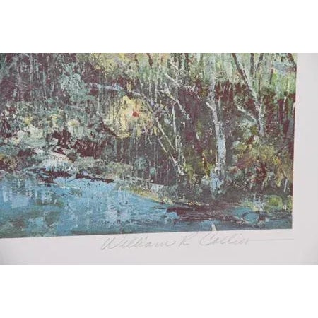 Artist: William Collier Title: Wildwood Church Year: circa 1979 Medium: Lithograph, signed and numbered in pencil Edition:...