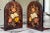 Rustic European LastChance!Italian Floral Inlay Music Book Motif Book Ends - A Pair Made in Italy For Sale - Image 3 of 9