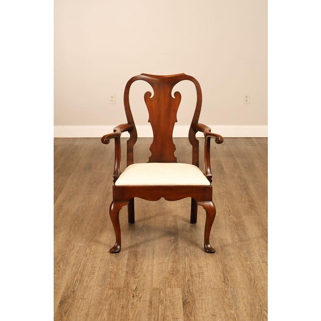 Kittinger Colonial Williamsburg Pair of Mahogany Armchairs CW 151 For Sale - Image 15 of 18