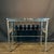 Antique French Wrought Iron Console Table With Balcony Railing and Marble For Sale In Portland, ME - Image 6 of 10