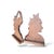 Ottoman Empire Busts in Hand-Carved Wood, Set of 2 For Sale - Image 9 of 10