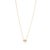 Metal Handcrafted Marquise-Cut Diamond Solitaire Pendant Necklace in 14k Yellow Gold For Sale - Image 7 of 15
