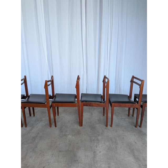 1970s Vintage Scandinavian Wooden Dining Chairs from Stol Kamnik, 1970s, Set of 6 For Sale - Image 5 of 18