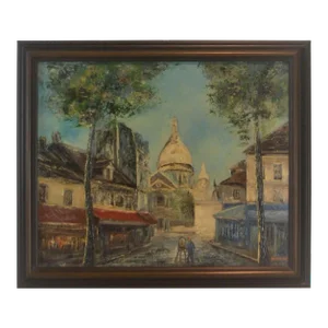 Oil on Canvas French Painting