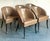 Vintage Italian Georgetti Leather Dining Chairs - Set of 5 For Sale - Image 10 of 12