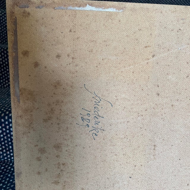 Original Abstract Acrylic Triptych by Elise Friederike, 1989 For Sale - Image 11 of 12