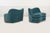 Blue Edward Wormley Style Pair of Sofas, 1945 For Sale - Image 8 of 10