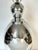 Metal 1970s Large Mid-Century Silvered Mercury Glass Baluster Table Lamp For Sale - Image 7 of 12