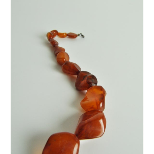 Art Deco Honey Amber Graduated Bead Necklace, 1920s For Sale - Image 8 of 11