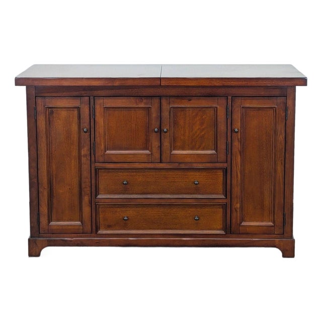 Pottery Barn Torrens Bar Cabinet For Sale