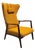Wingback Chair by Sedláček & Vyčítal for Dřevotvar, Czechoslovakia, 1960s For Sale