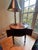 Theodore Alexander Hand-Carved Vintage Wooden Drum Book Table For Sale - Image 13 of 14