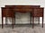 Vintage Federal Georgian George III Hepplewhite Style Mahogany Writing Desk For Sale - Image 11 of 17