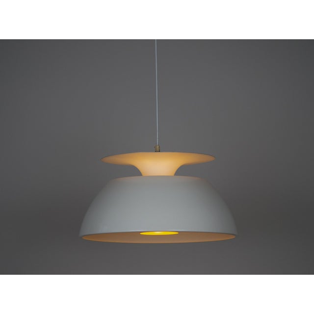 Holmegaard Vintage Jutland Pendant Lamp by Jørgen Høj for Holmegaard, 1970s For Sale - Image 4 of 11