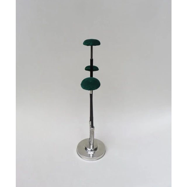 Art Deco Chrome 3-Fold Hat Stand For Sale - Image 6 of 18