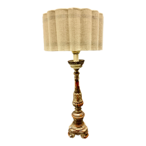 Mid 19th Century Candlestick Lamp