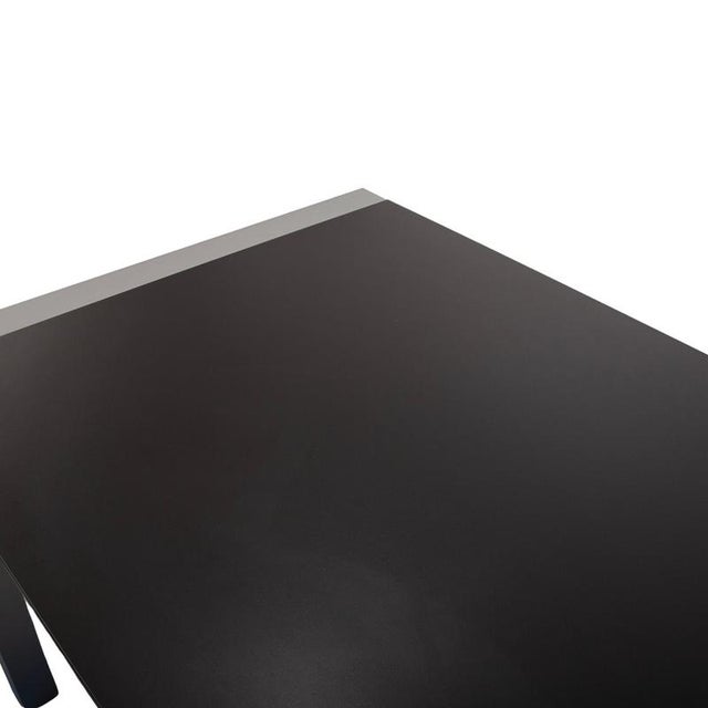 Wood Kristalia Sushi Wooden Dining Table in Anthracite Silver with Manual Extension Function For Sale - Image 7 of 14