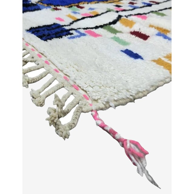 Moroccan Berber Wool Carpet - 9.1 X 6.5 Ft For Sale - Image 4 of 8