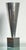 Mid-Century Modern Vintage Monumental Az Cast Aluminum Cone Vase For Sale - Image 3 of 11