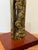 Hugo Rodrigues Abstract Brutalist Bronze Sculpture on Wood Base, Brazil 1985 For Sale - Image 12 of 16