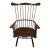 Stickley Solid Cherry Windsor Comb Back Chair For Sale