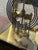Metal Victorian Brass Four Glass Clock from Seth Thomas For Sale - Image 7 of 8